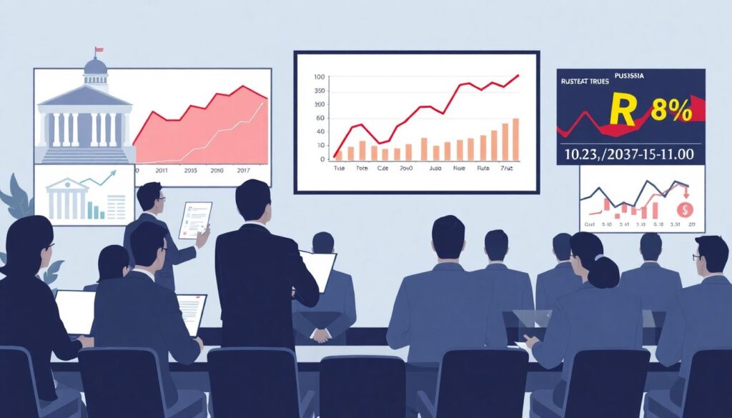 Гид по ключевым экономическим показателям России: инфляция, ВВП, ставка ЦБ простыми словами - иллюстрация