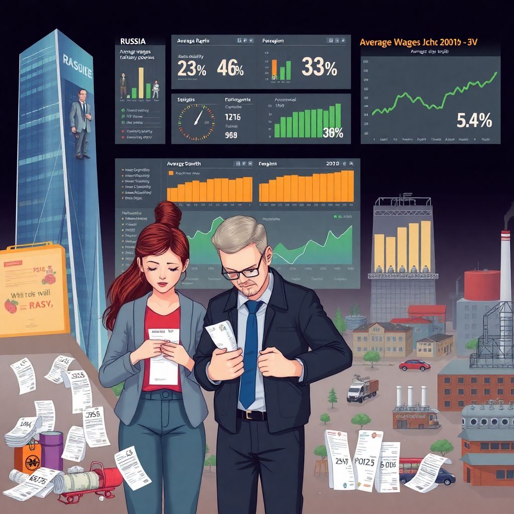 Зарплаты и реальные доходы россиян: что скрывает официальная статистика