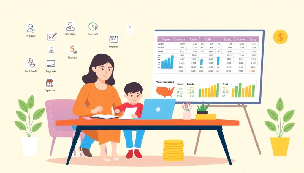 Семейный бюджет в рублях: как грамотно планировать доходы и расходы - иллюстрация