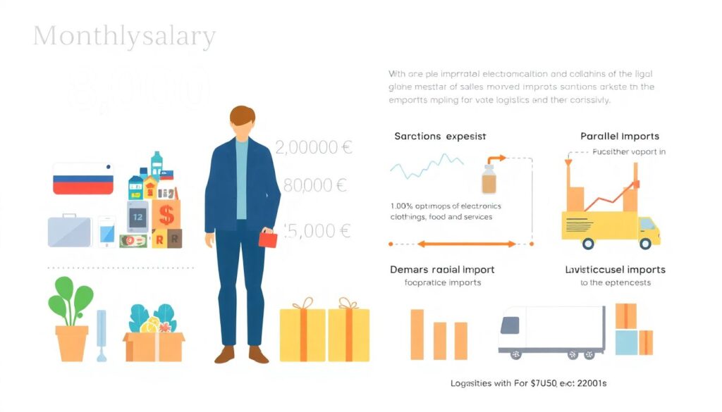 Рубль и санкции: как геополитика меняет экономику России и кошелек простого гражданина - иллюстрация