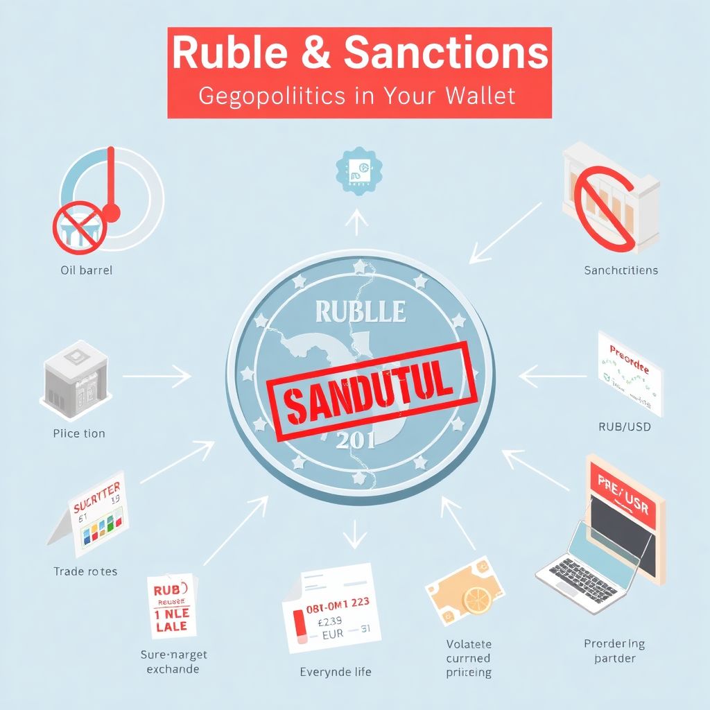 Рубль и санкции: как геополитика влияет на экономику России и доходы